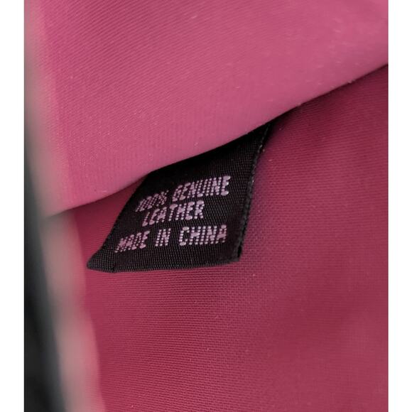 Preston & York Black Leather Shoulder Bag Structured Evening Silver Chain Strap - Picture 10 of 13